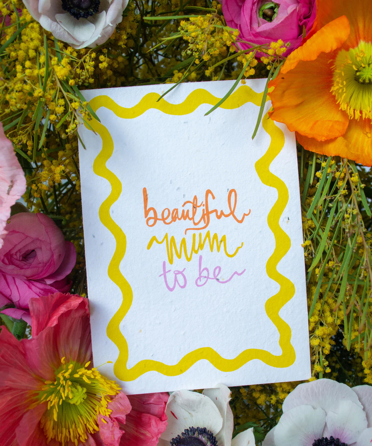 Greeting Card - Beautiful Mum-to-be