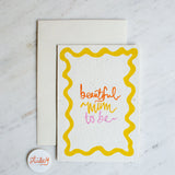 Greeting Card - Beautiful Mum-to-be