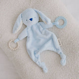 Blue Marnie - bunny comforter and teether