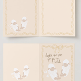 Double the love twins card