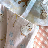 Daisy Duckling - baby swaddle wrap