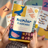 Illustrated Number Flashcards - Kids Toys Learning Education