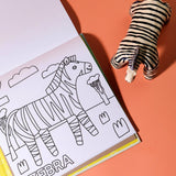 Alphabet Safari Colouring Kit - J.O.S