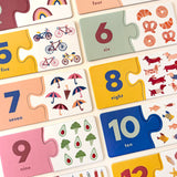 Number Puzzle Pairs - Kids Toys Learning Game Educational