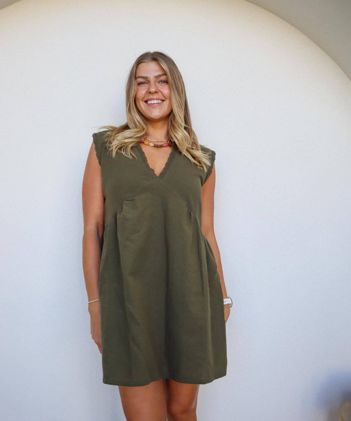 The Pansy Mini - Olive - Amilita The Label