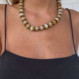 Amber Beaded Necklace