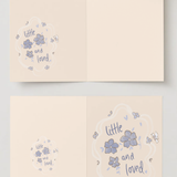Little and loved blue card