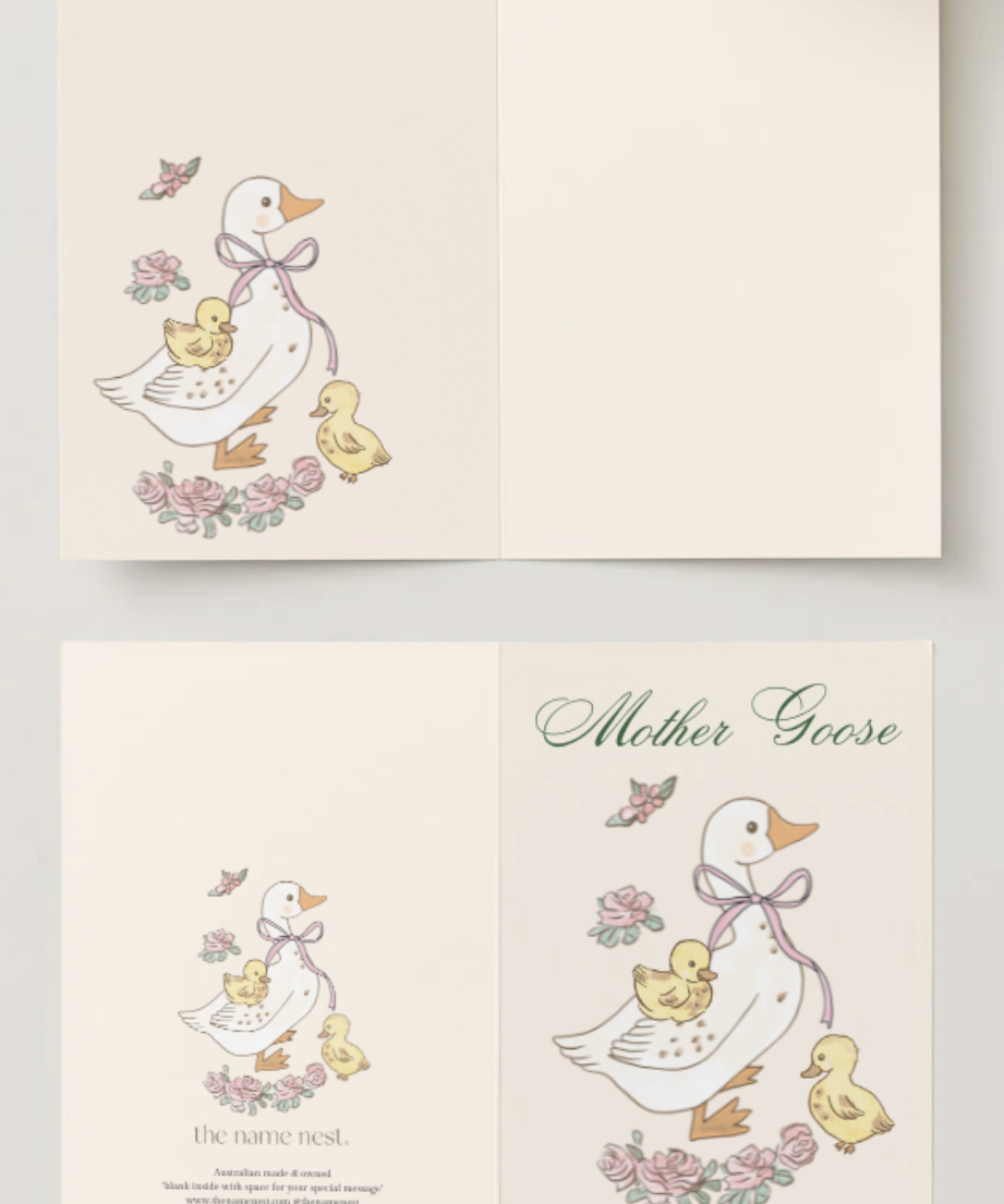 Mother Goose Card