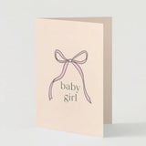 Baby girl card
