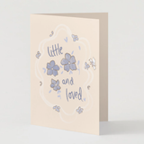 Little and loved blue card