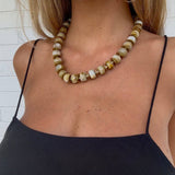 Amber Beaded Necklace