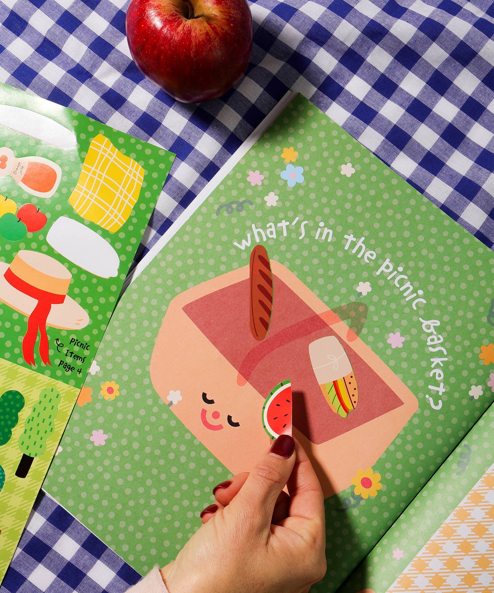Kids Sticker Book - Picnic