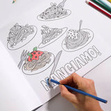Pasta Lovers - Colouring Book