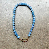 Azure Tide Natural Stone Necklace
