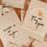 Pregnancy and birth affirmation cards