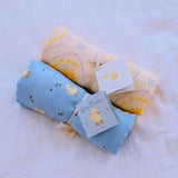 Spring Duckling - baby swaddle wrap