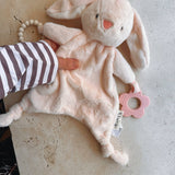 Pink Marnie - bunny comforter and teether
