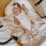 Daisy Duckling - baby swaddle wrap