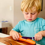 KiddiKutter Child Safe Knife - Purple