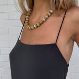 Amber Beaded Necklace