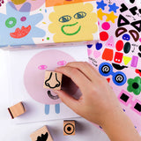 Stamp Kit - Cool Faces