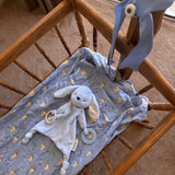 Blue Marnie - bunny comforter and teether