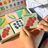 Fruit and Veg Memory & Matching Game - Kids Educational Gift