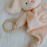 Pink Marnie - bunny comforter and teether