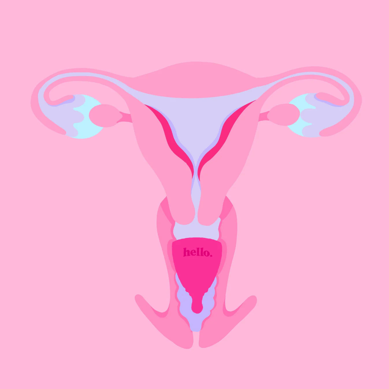 Hello Period Menstrual Cup - Medium