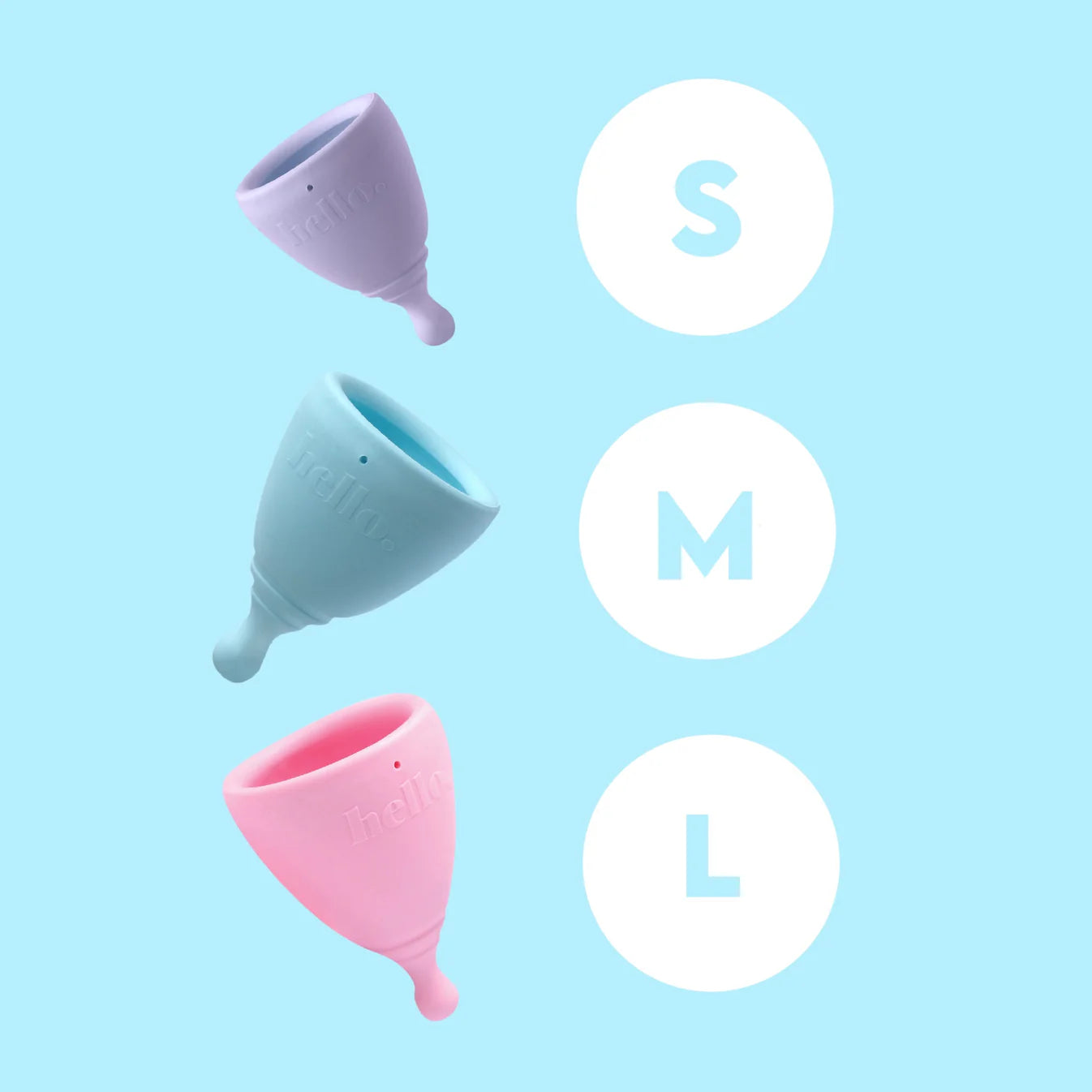 Hello Period Menstrual Cup - Large