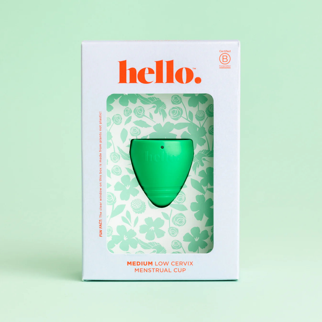 Hello Period - Cup Low Cervix - Menstrual Cup Medium