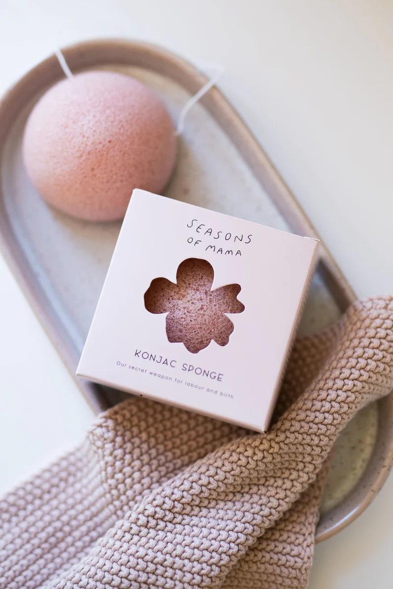 Konjac Sponge for Labour