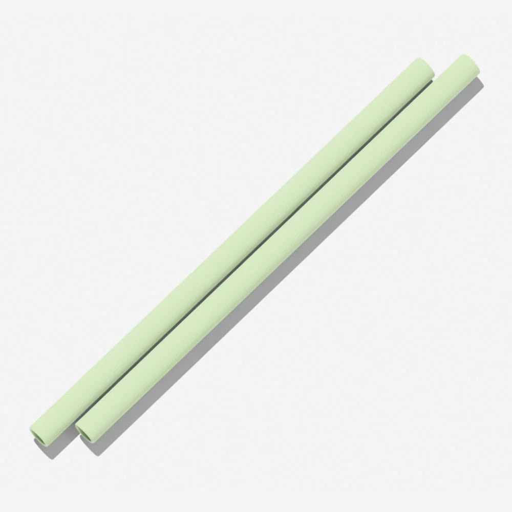 Silicone Straw (2 pack) Matcha