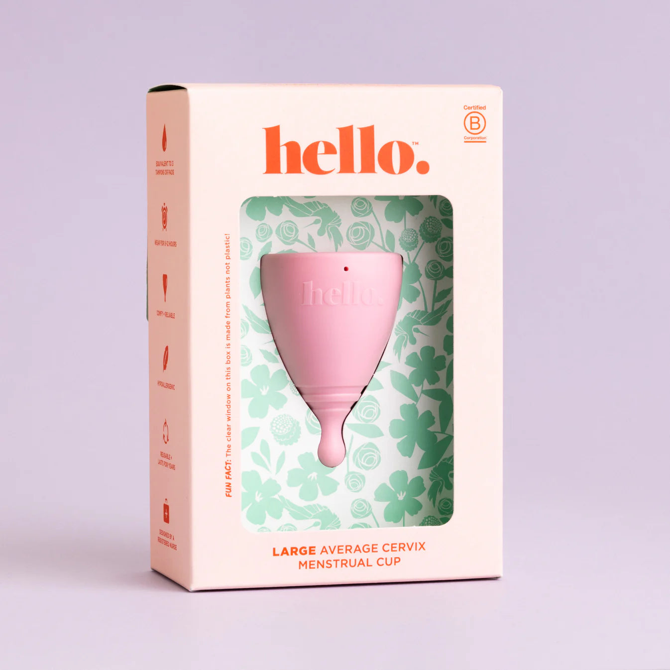 Hello Period Menstrual Cup - Large