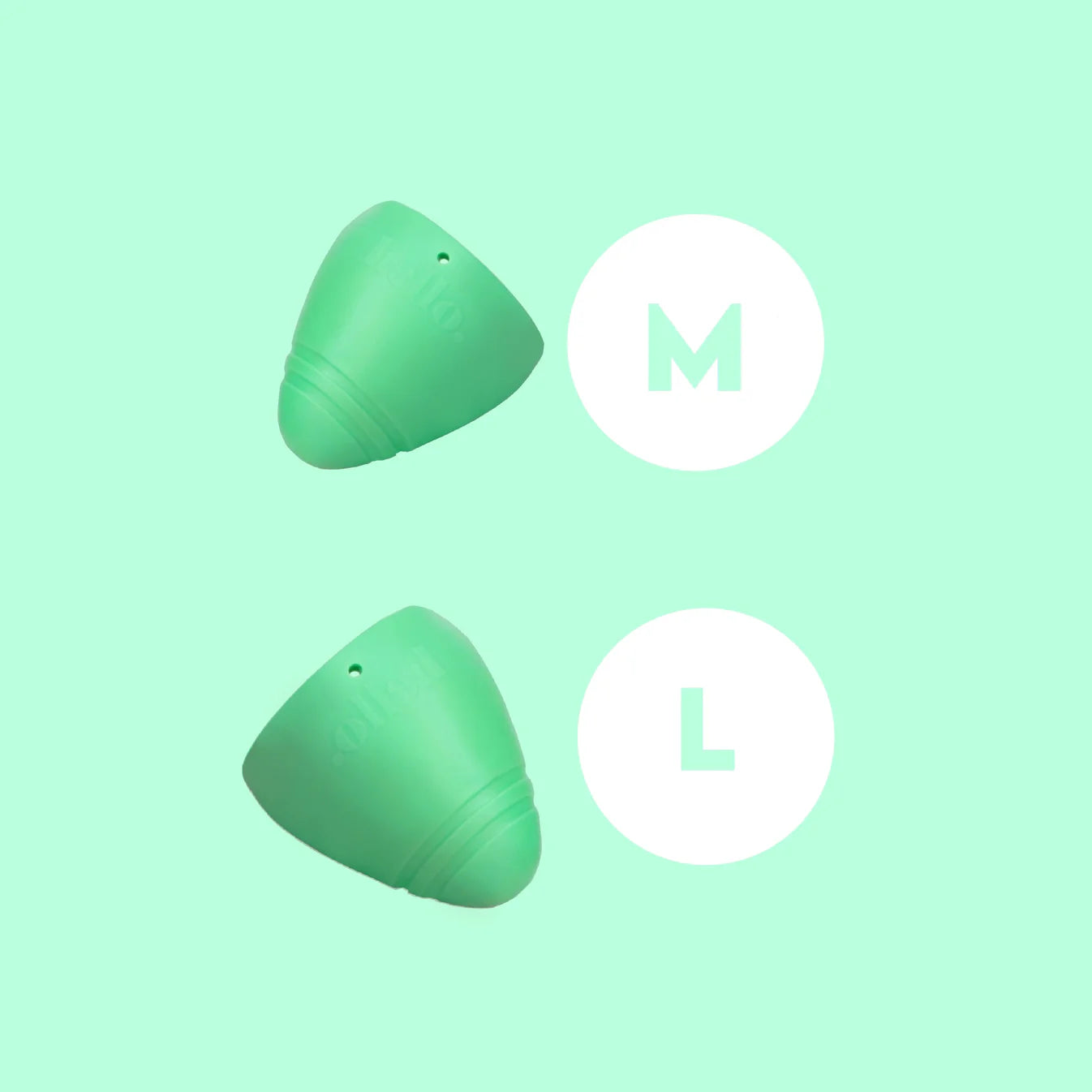 Hello Period - Cup Low Cervix - Menstrual Cup Medium