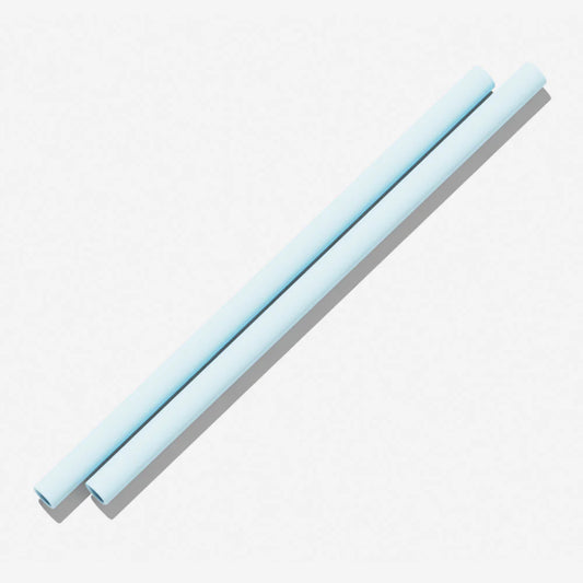 Bink - Silicone Straw (2 pack) | Glacier