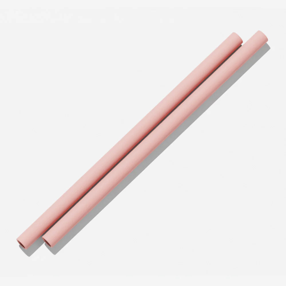 Silicone Straw (2 pack) Rose