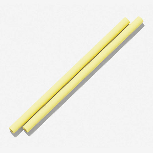 Bink - Silicone Straw (2 pack) | Lemon