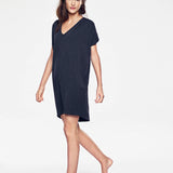 Francis & Henry Nursing Dress - navy blue