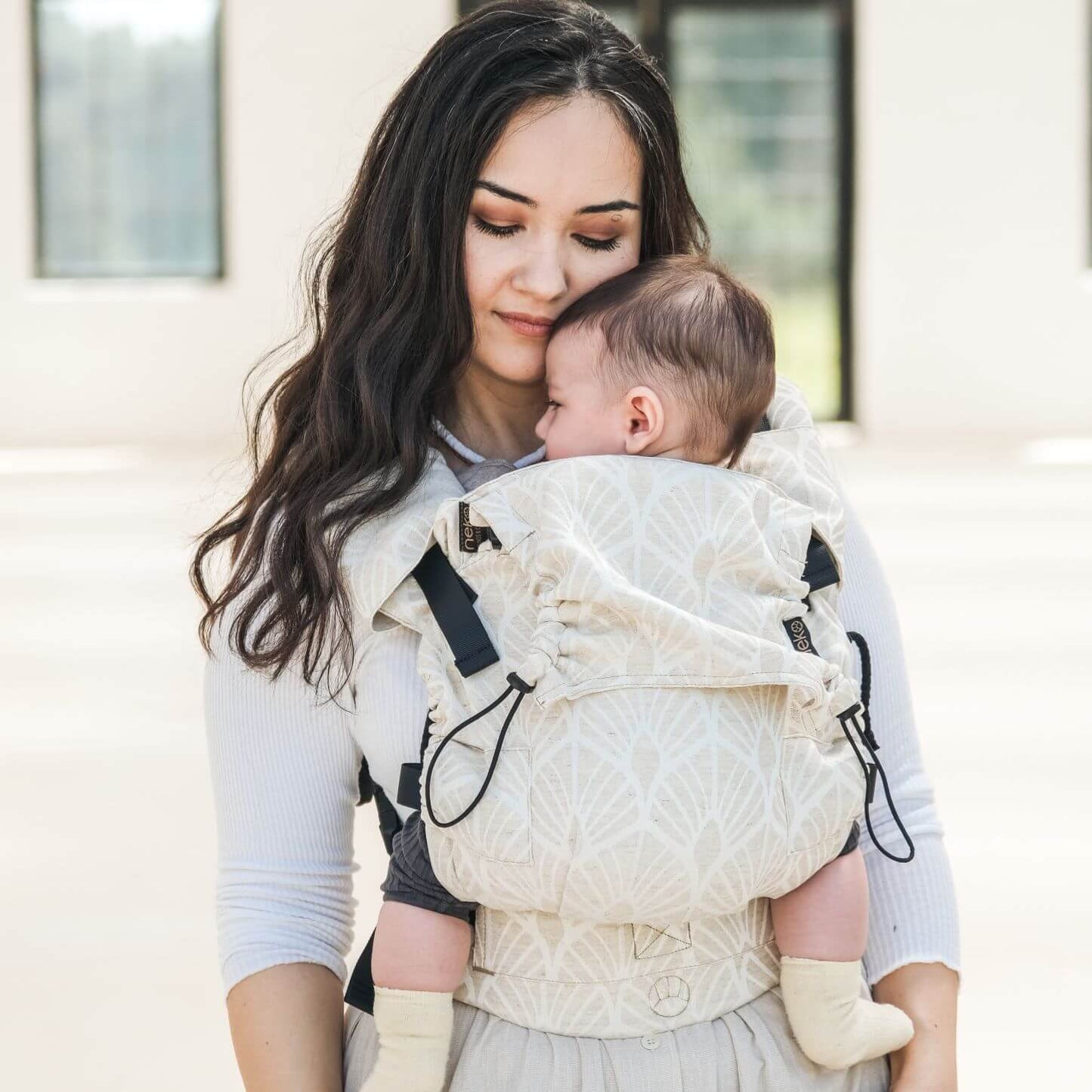 Neko Slings - Switch Baby Carrier - Perla (LINEN)