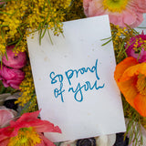 Greeting Card -  Proud