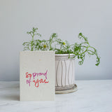 Greeting Card -  Proud