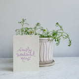 Greeting Card -  Wonderful News