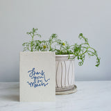 Greeting Card -  Thank you so much